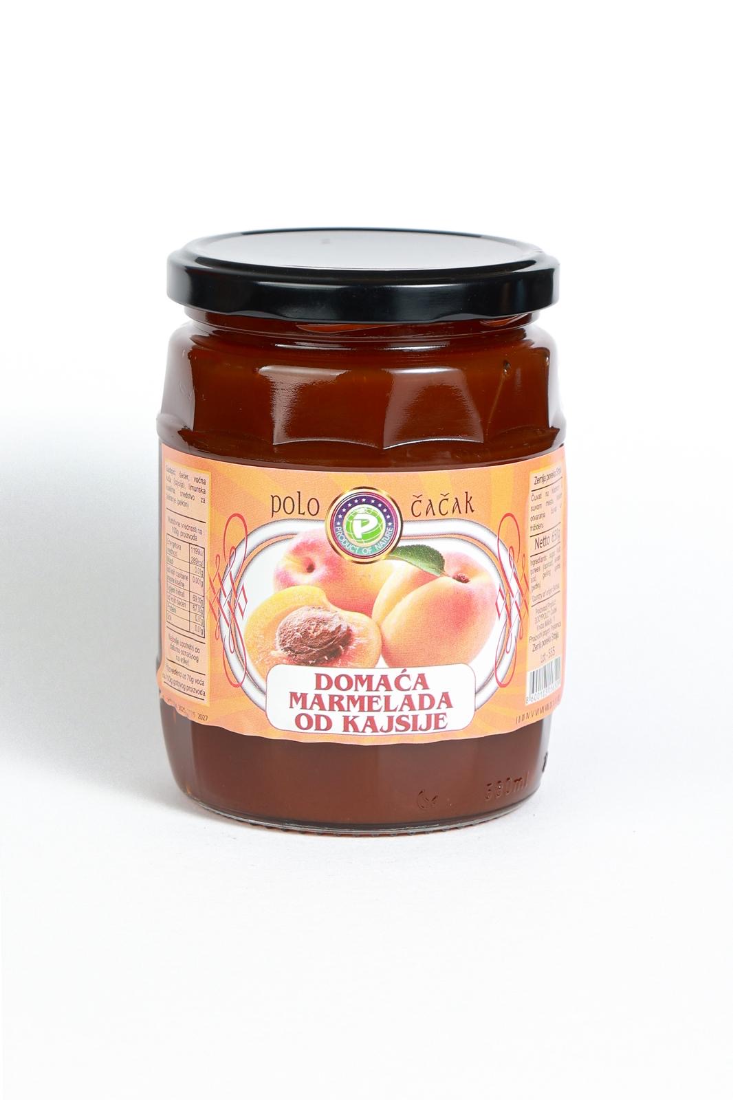 Marmelada kajsija 650g